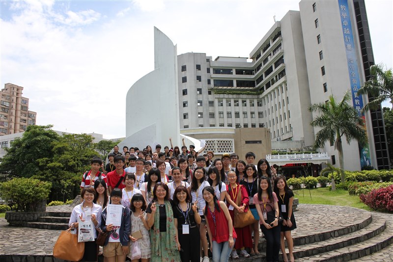 Touring the Tamsui Campus