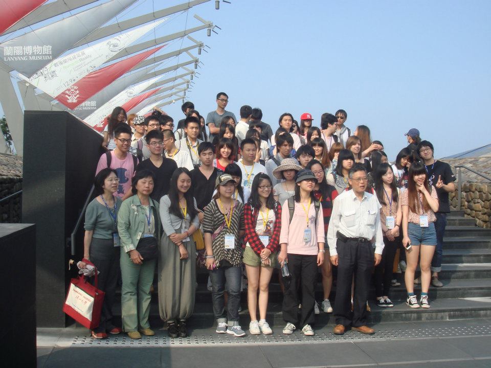A group picture at the Lanyang Museum
