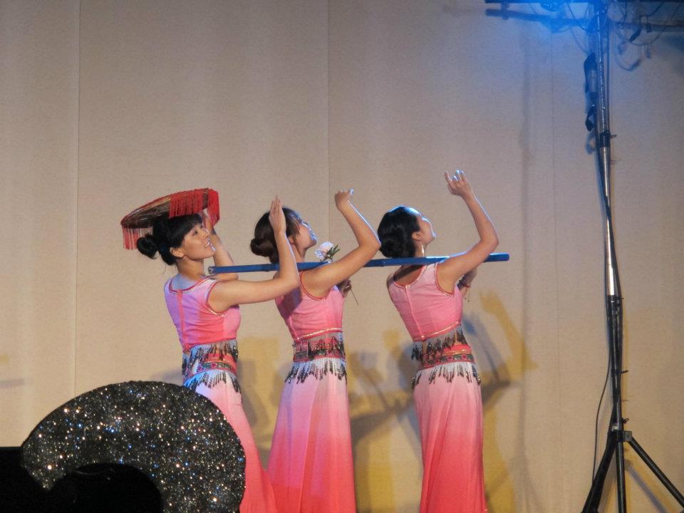A traditional folk dance of the "Dai" people of China