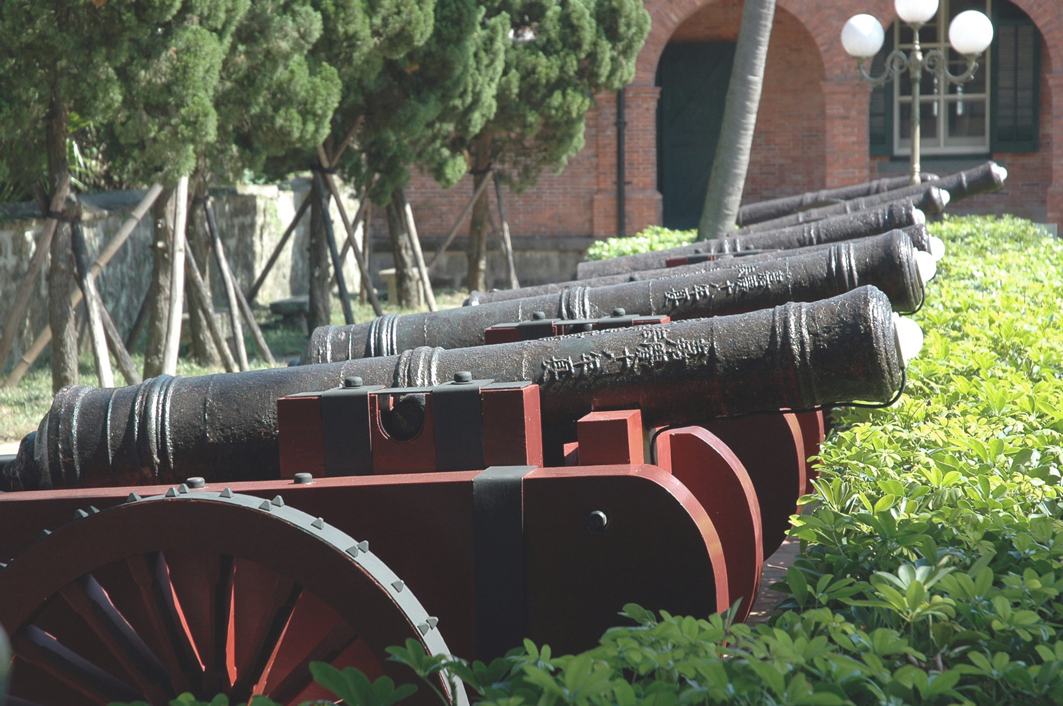 Canons at Fort San Domingo