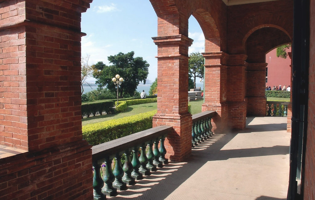 Arched walkways around Fort San Domingo