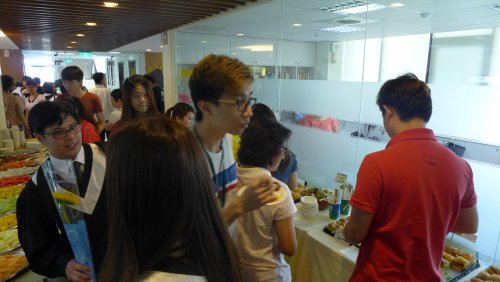 International students graduation tea party