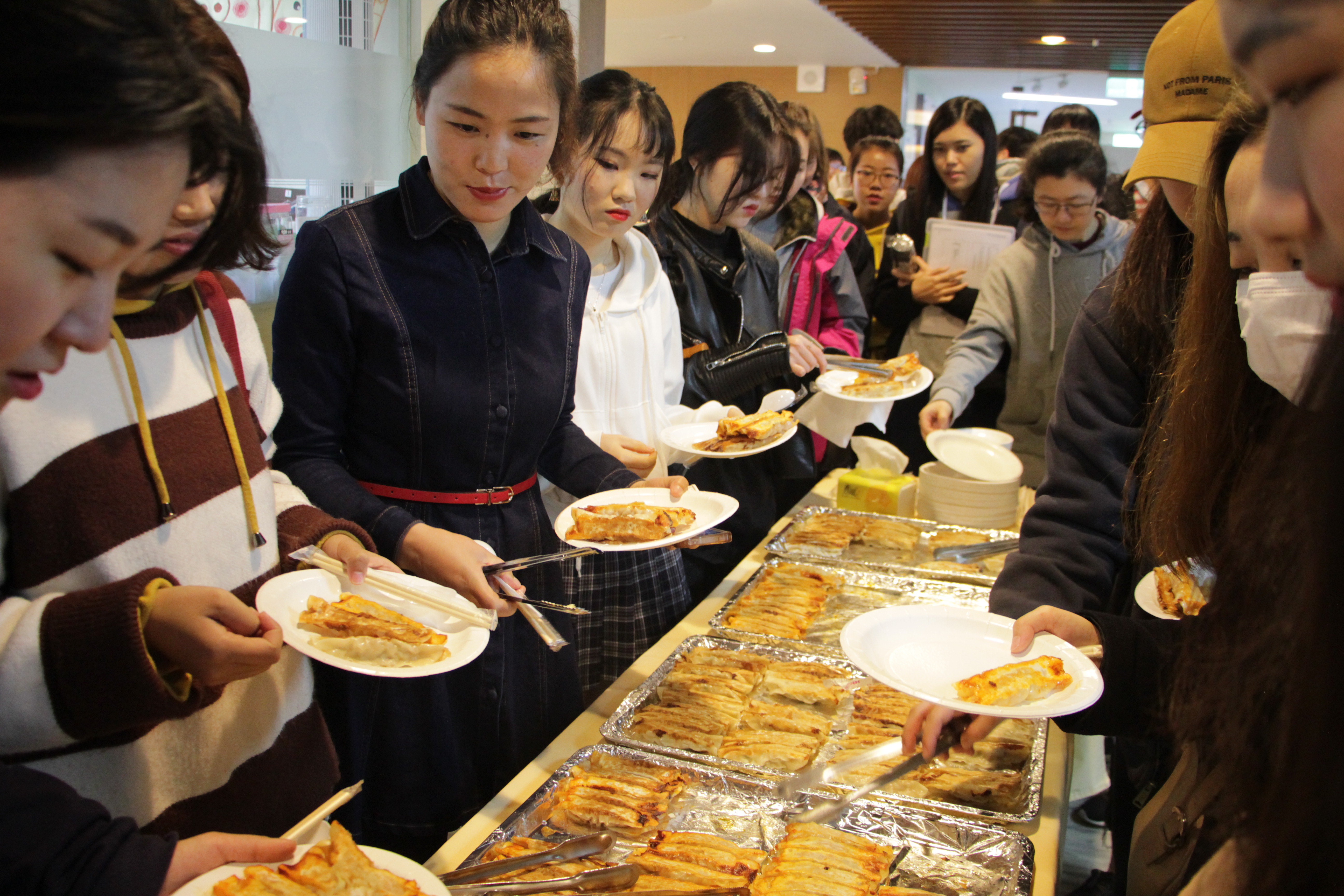 International students gathering